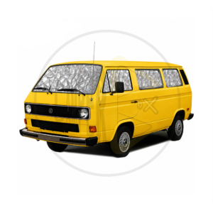 Cortinas Isotérmicas para Volkswagen T3 (8 a 9 peças – Cabine, 2ª e 3ª fila, Porta bagagem)