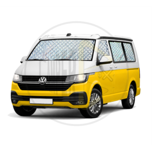 Cortinas isotérmicas para Volkswagen T5, T6 e T6.1 (8 a 9 peças - Cabine, 2ª e 3ª fila, Porta bagagem)